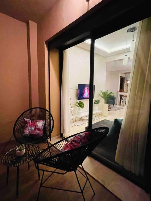 Appartement Luxueux Au Centre De Marrakech Marrakesh Buitenkant foto